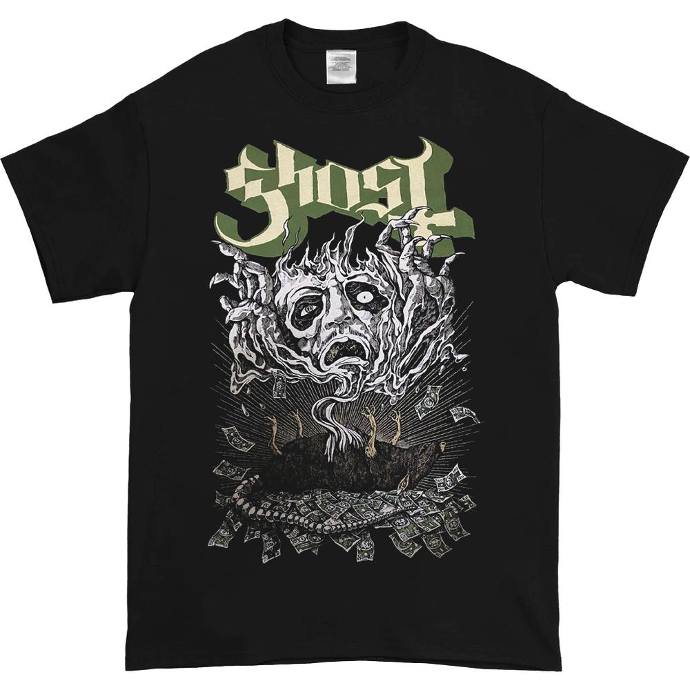 Черная футболка унисекс Ghost Rat Afterlife