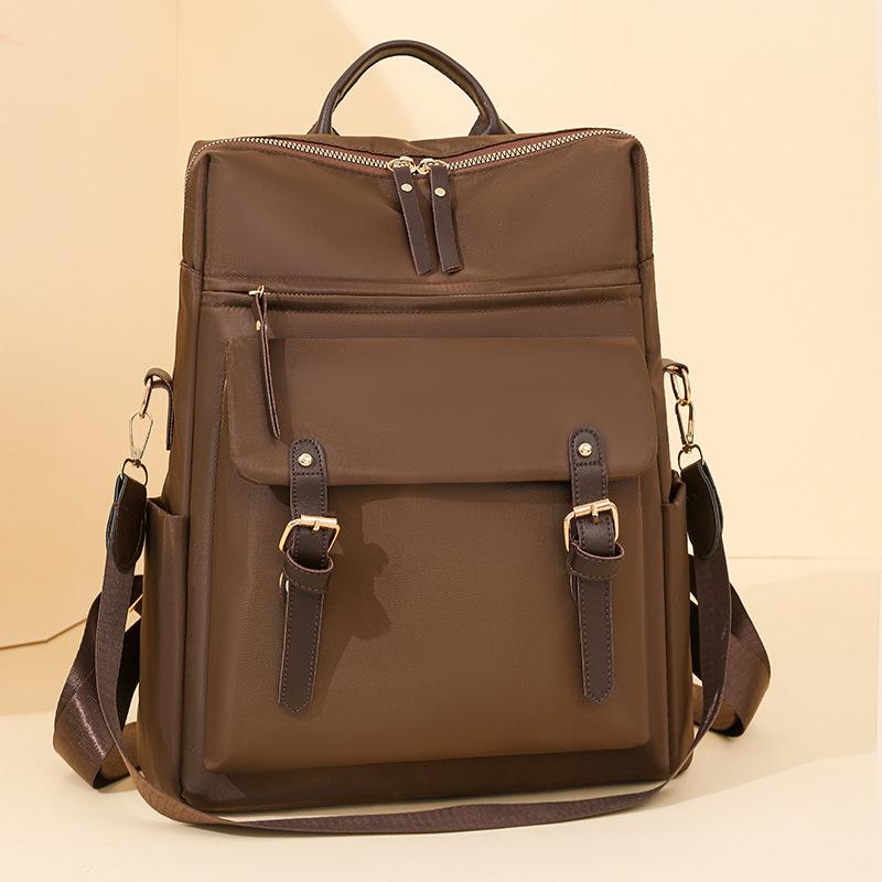 Fashion Backpack Trend Casual Student Computer Bag Female Business Large Capacity Schoolbag