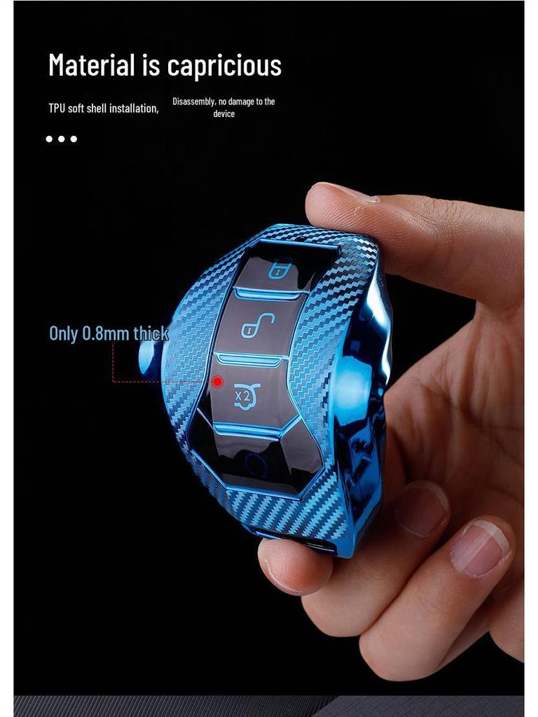 Чехол для ключа BYD для моделей на новых источниках энергии: Tang, Qin, Song Pro, Han EV, Tang DM