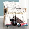 Arsenal Personalized Name Blanket Lightweight Customizable Blanket Warmthful Decor Great for Office Bedding Couch Chair All-Season Use