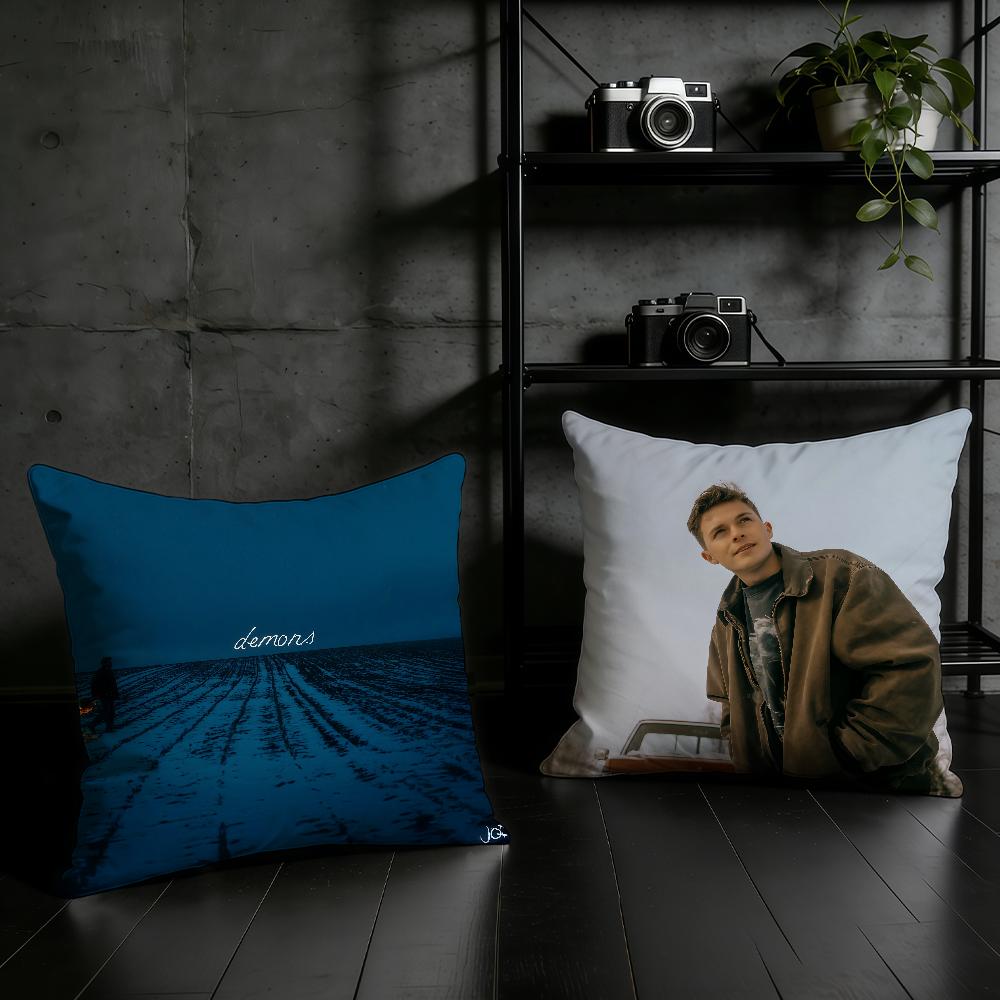 JJosiah Queen Demons Singer Birthday Anniversary Gifts Double Sided Printed Zipper Cushion Cover Soft Skin Bedding