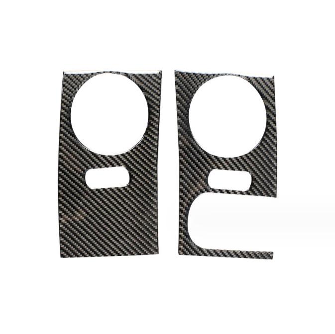 Накладка на приборную панель из углеродного волокна Land Rover Discovery 4, наклейка на панель воздухозаборника