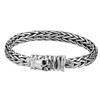 Pure S925 Sterling Silver Jewelry Skull Hand Woven Domineering Man 'S Bracelet Real Silver Vintage Trendy Punk Fine Jewelry Gift