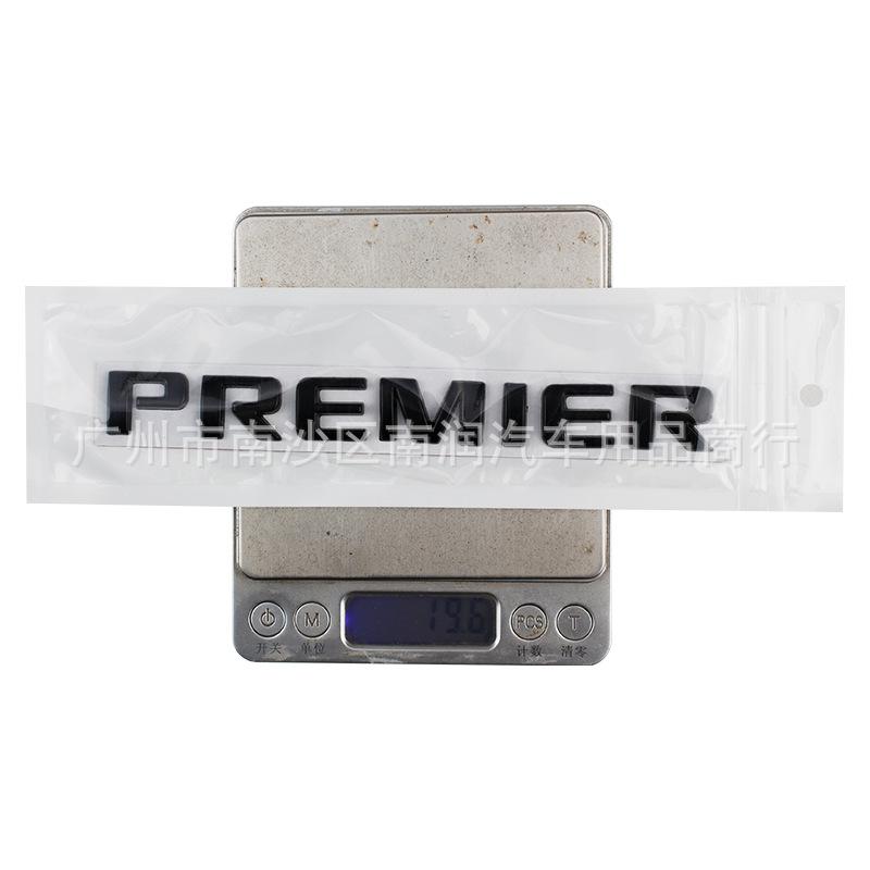 3D Metal PREMIER Rear Trunk Emblem Badge Sticker Exterior Decor Decal For Chevrolet