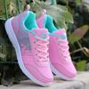 New Running Shoes, Women's Casual Sports Shoes, Breathable, Lightweight, Soft-soled, Flat-soled