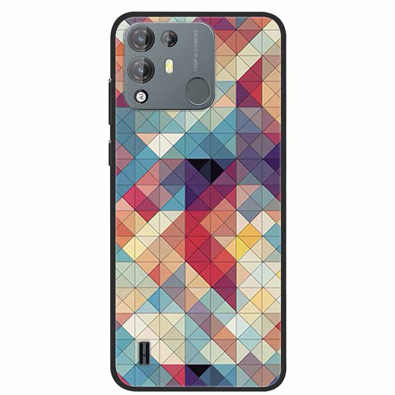 Для Blackview A55 Pro Чехол Роскошный Силиконовый ТПУ Мягкий Задняя Крышка Чехол для Телефона Для Blackview A55 Pro Funda Ударопрочный Любовь Новый Coque