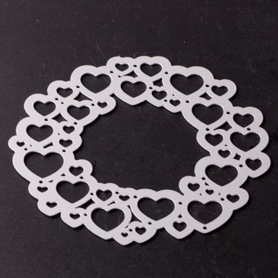 Сердце металлический трафарет трафареты DIY скрапбукинг тиснение бумажные карты ремесла