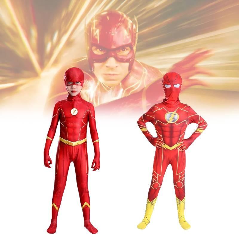 Comics The Flash Milk Silk Cosplay Jumpsuit For Roleplay And Stage Performance Special Characters Included