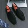 High Quality Suede Leather Soft Shoes Men Loafers Oxfords Casual Male Black/Brown Formal Shoes Spring Slip On Style Men's Shoes