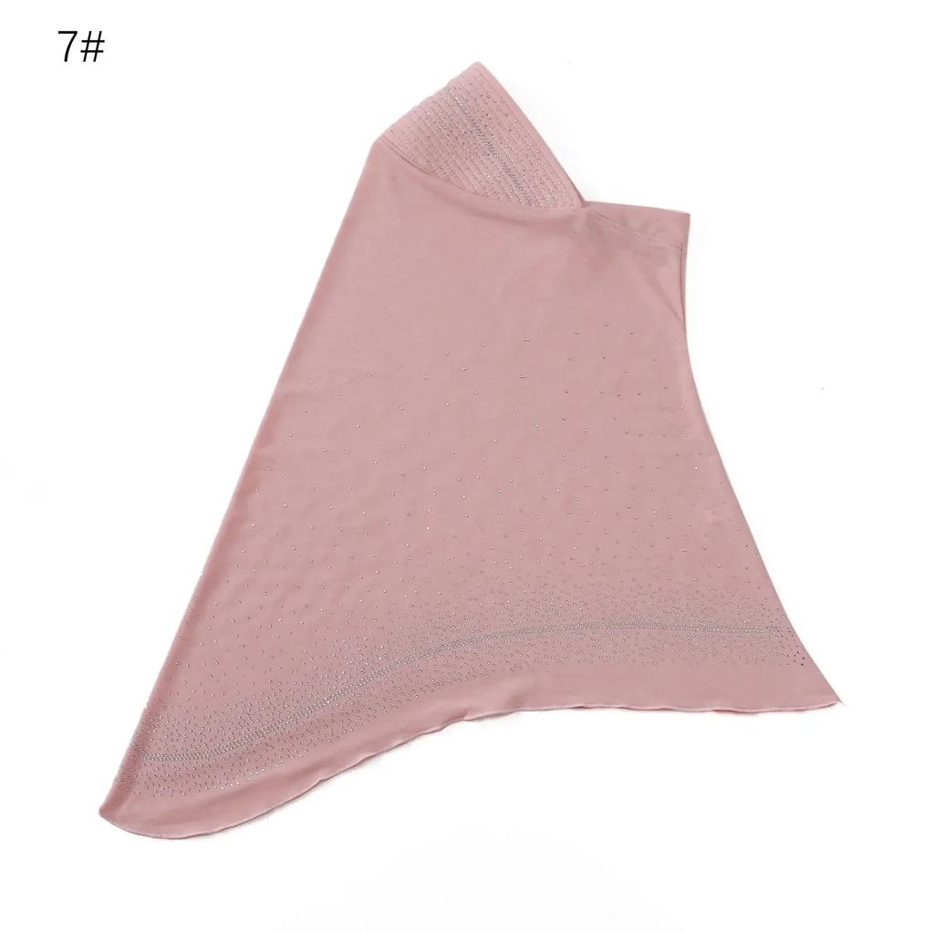 Рамадан мгновенный хиджаб женский мусульманский шарф цепочка платок обертывания эластичный головной убор шея шали Амира исламская молитва хиджабы тюрбан