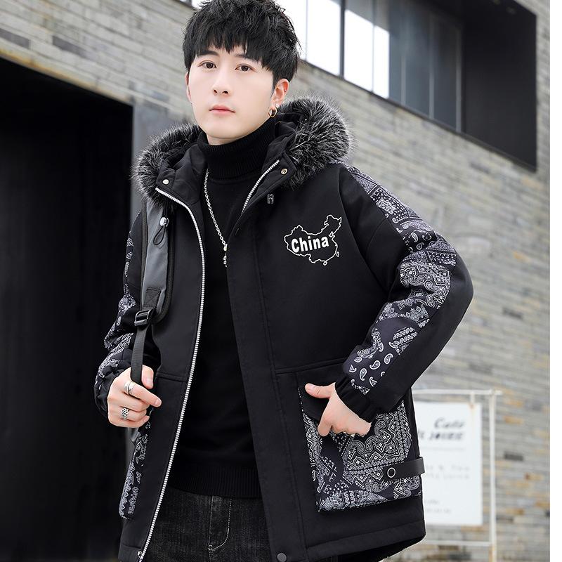 Утолщенная зимняя стеганая куртка, свободная универсальная куртка, стеганая куртка для подростков, стеганая куртка для школьников