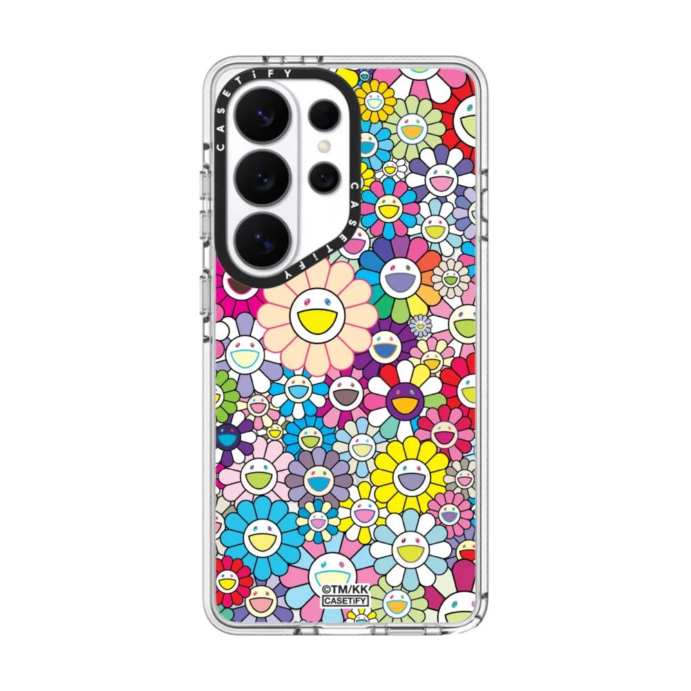 CASETiFY x Такаси Мураками Серия FULL BLOOM Магнитный противоударный чехол для Samsung Galaxy S23 S24 S25 S26+ Ultra Plus