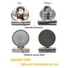 12PCS Stainless Steel Magnet Clips Scratch Free Refrigerator Safety Clip for Kitchen Office Organizing Decorating Fridge