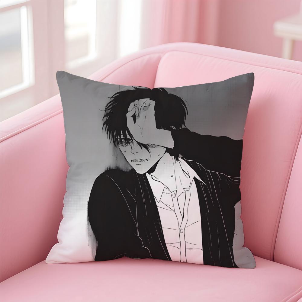 Cartoon Anime DDEVILS LINEL Cushion Cover Pillow Case Soft Skin Friendly Fabric  Concealed Zipper