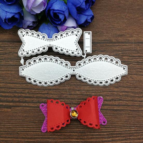1 комплект, вырубные штампы, дизайн с бантом, многоразовые углеродистые стали, сделай сам, украшение для открытки, трафаретная форма для альбома