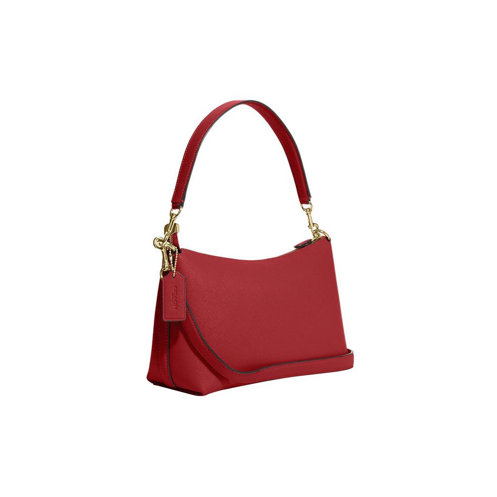 New COACH Cow Leather Portable Crossbody Bag, Shoulder Bag Medium Size Women's Red CE584-IMF8Q