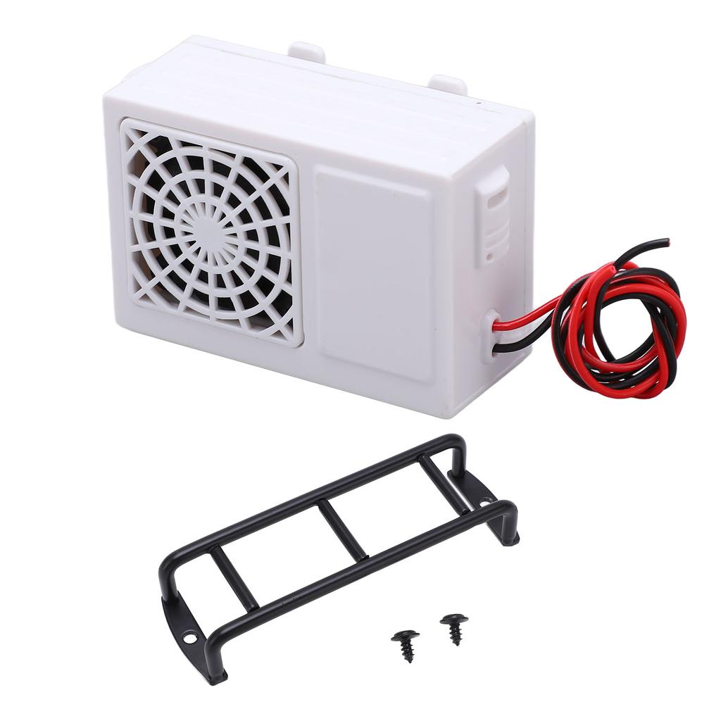 RC Car Air Conditioner Fine Workmanship Cool Look ABS RC Decorative Air Conditioner with Stair for 1 10 1 14 RC Car