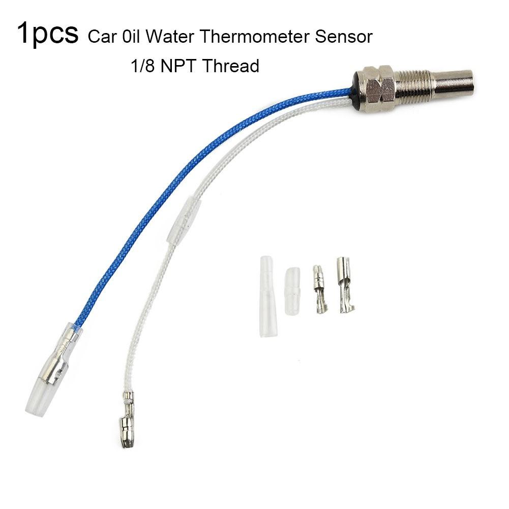 Датчик температуры масла и воды Датчик температуры Датчик с проводами 1/8 NPT 1/8\