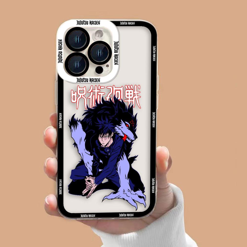 Сукуна Годжо J-Jujutsu Kaisen Прозрачный чехол для телефона для Samsung Galaxy S26 S25 S24 S23 S22 S21 S20 FE PLUS ULTRA EDGE ТПУ Чехол-оболочка