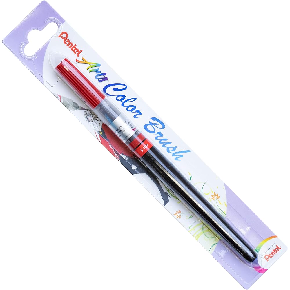 Кисть-перо Pentel Art Brush XGFL-102 Красная