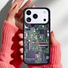 Чехол для телефона с печатной платой для iPhone 17 16 15 14 13 Pro Max Задняя крышка для 12 11 Pro Coque