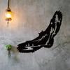 Wildlife Metal Eagle Sign Stylish Wall Hanging for Home Decor Indoor & Outdoor Wall Art Ideal Hunting & Wildlife Gift