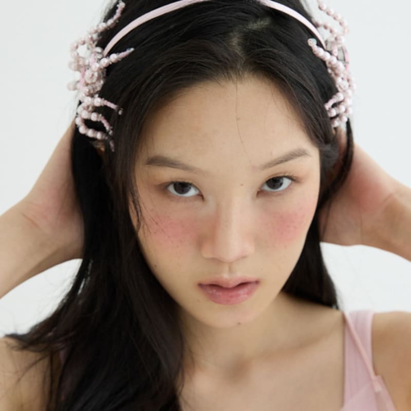 LOVUEE Повязка на голову Тарантул Розовая