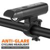 Aluminum Alloy Bright Bicycle Light Multifunctional USB Rechargeable Bike Front Light Waterproof
