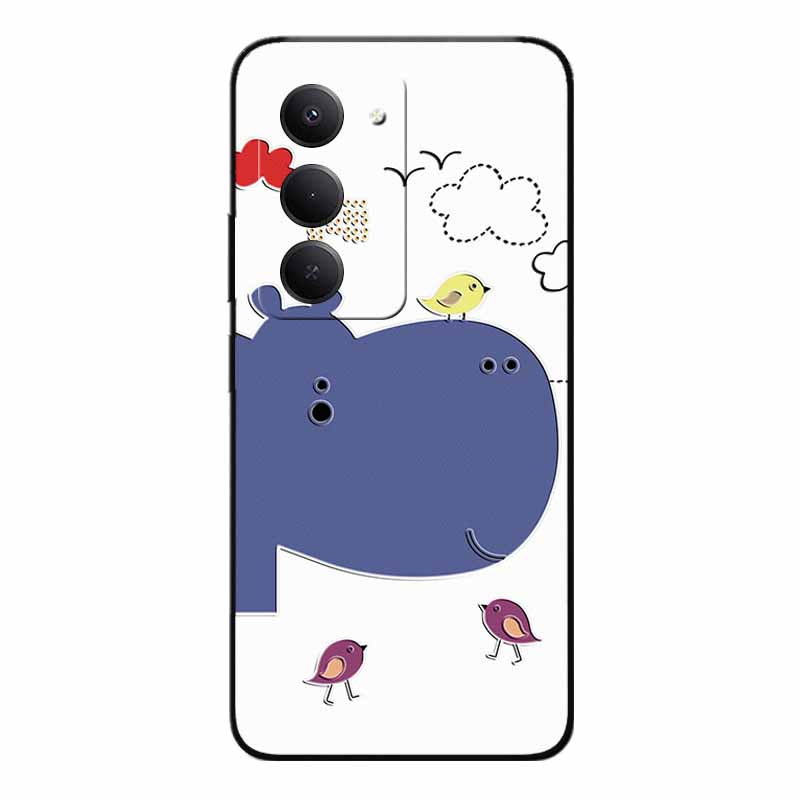 3D Чехлы с тиснением для Redmi 15 5G 4G Рельефное тиснение Мягкий силиконовый задний чехол для Xiaomi Redmi15 Цветочный рельеф Funda Redmi 15 4G 5G