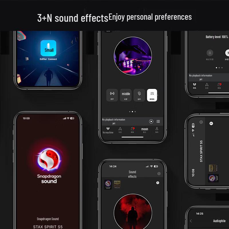 EDIFIER STAX SPIRIT S5 Wireless Over-Ear Headphones