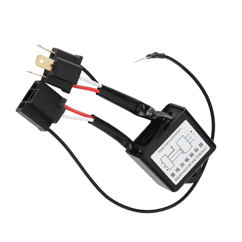 2Pcs Polar Negative Switch LED Negative Converter Reversed Polarity Polarity Adaptor Car Headlight