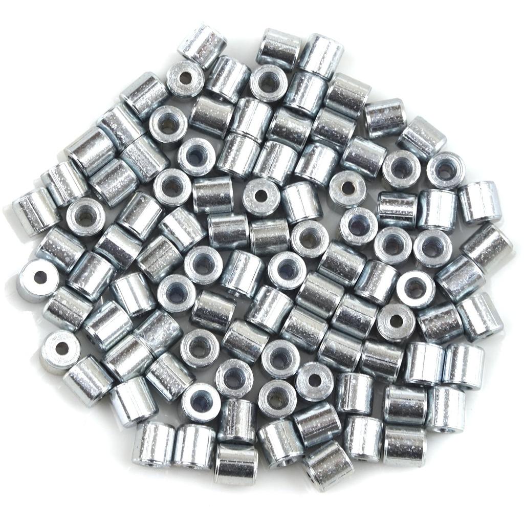 ECR026 100 шт. Ремонт механизма стеклоподъемника автомобиля, стальной трос, концевой фитинг, мягкий штифт, стопорная втулка, заклепка 5x5/1,7 мм