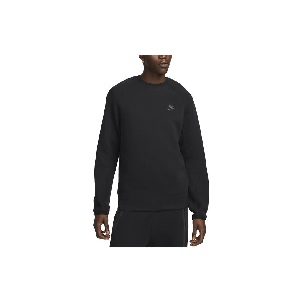 Nike Мужская спортивная толстовка с круглым вырезом Tech Fleece 'Черный' FB7916-010