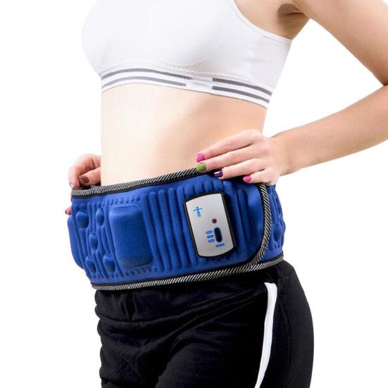 Fitness Belt No Side Effect Multifunctional Relax Mood Breathable Wear-resistant Slim Thighs Nylon Magnet Stone Fat Burning Belt Workout Use