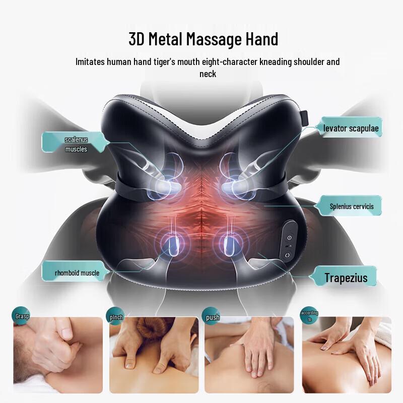 Philips PPM3503N Multifunction Neck Massage Pillow CN plug (adapter included)