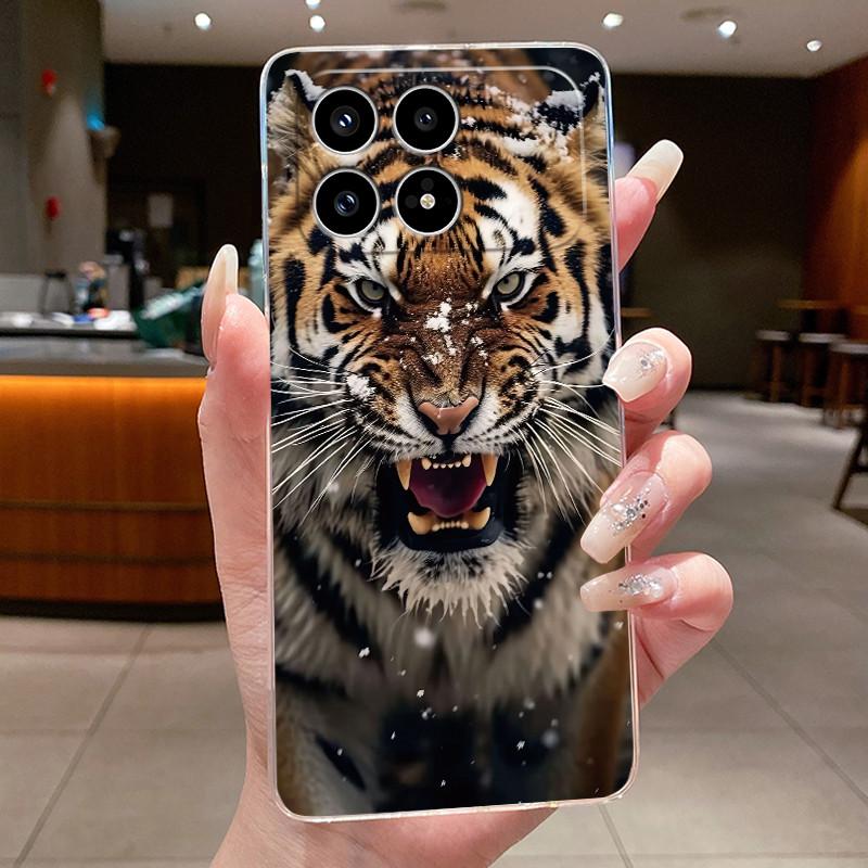 Чехол для Xiaomi Poco F8 Pro Ultra F8Pro F8Ultra 5G Прозрачный чехол для телефона Роскошный Дракон Милый Крутой Мальчики Девочки Мягкая задняя крышка