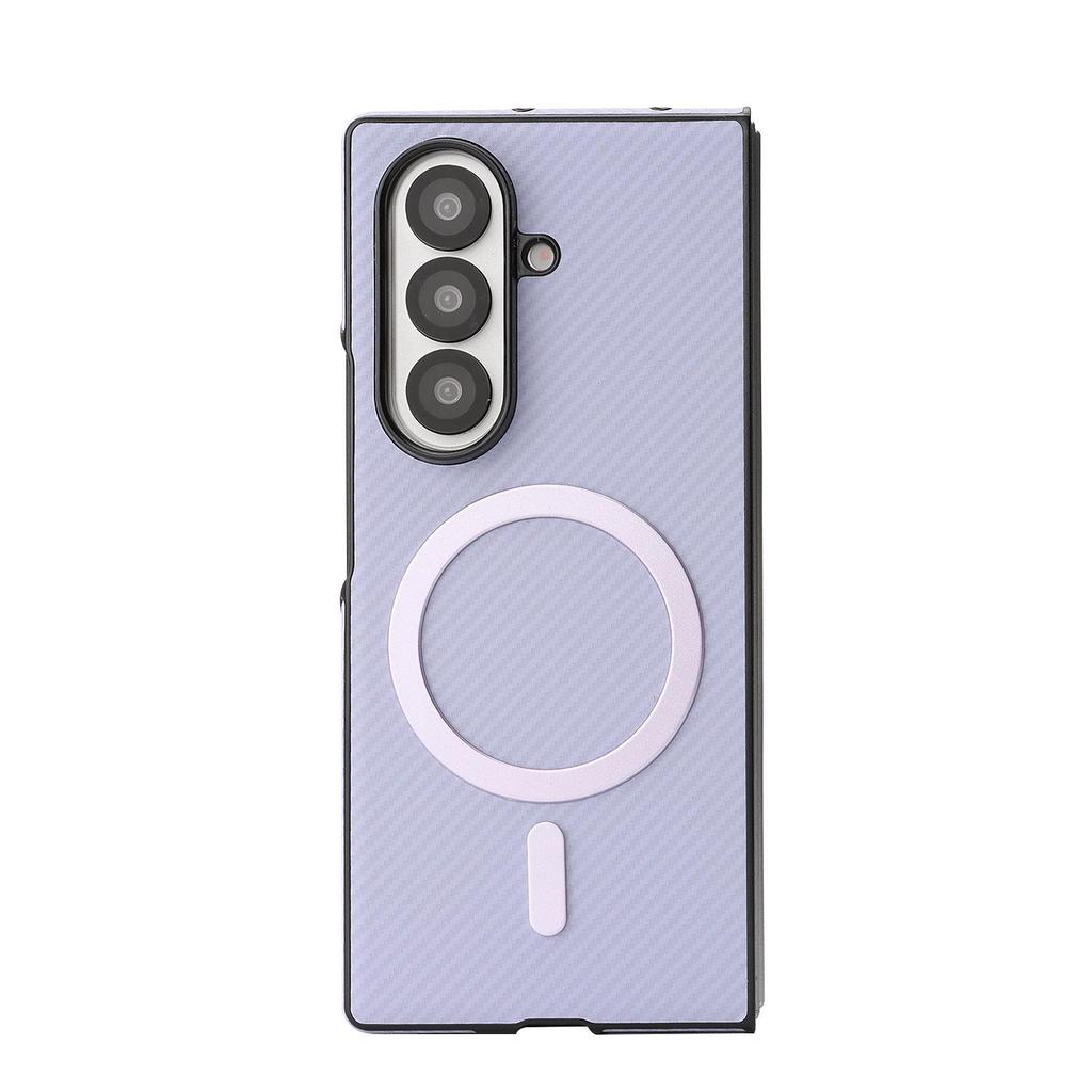 Магнитный противоударный чехол из углеродного волокна для Samsung Galaxy Z Fold 3/4/5/6/7