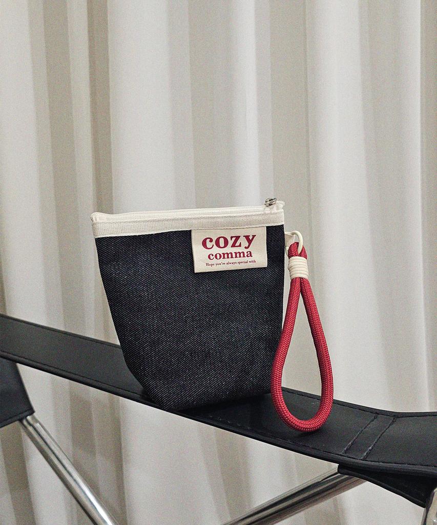 Уютная карман-чехол Cozycomma на запястье_Темный деним
