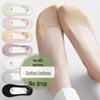 Women's Ice Silk Non-Slip Invisible Summer Socks - Thin, Shallow, Perfect for High Heels