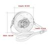 Johnature Круглые женские сумки на ремне в стиле ретро в стиле стимпанк, высококачественная универсальная женская сумка из искусственной кожи