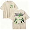Vintage Washed Feid Vs Ferxxo Falxo Tour 2026 Graphic T Shirts Men Women Hip Hop Fashion T-shirt High Quality Cotton T-shirts