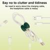 10/20Pcs Cable Organizer Clip Earphone Charging Date Power Cord Management Storage Buckle Portable Travel Home Desk Wire Holder Keeper