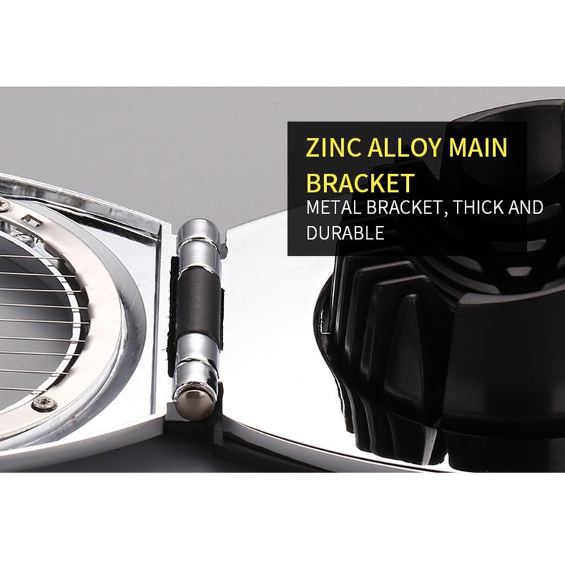 Яйцерезка Инструмент для яиц Дежурный слайсер Клубничный фруктовый гарнир Слайсер 3 стиля нарезки