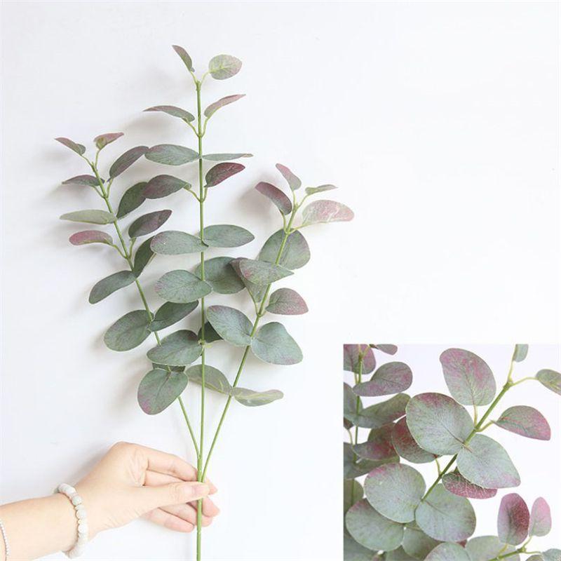 Lush Green 68cm Artificial Fake Leaf Eucalyptus Plant For Timeless Home Decor