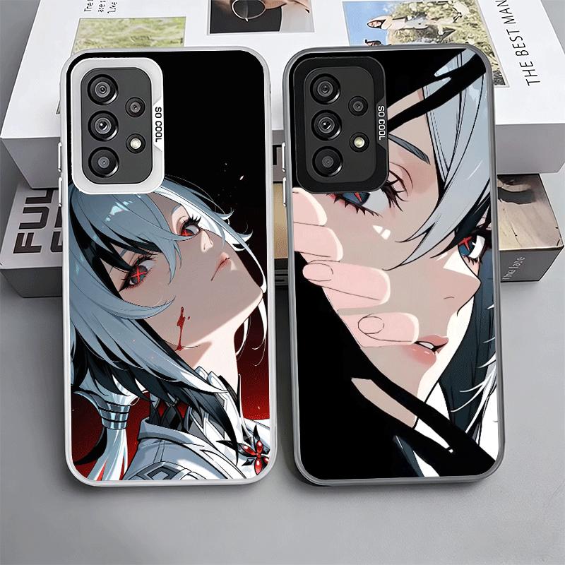 Genshin Impact Арлекино Мягкий чехол для телефона для Samsung A17 A16 A15 A14 A13 A57 A56 A55 A54 A53 A37 A36 A35 A34 A33 A26 A25 A24 A2
