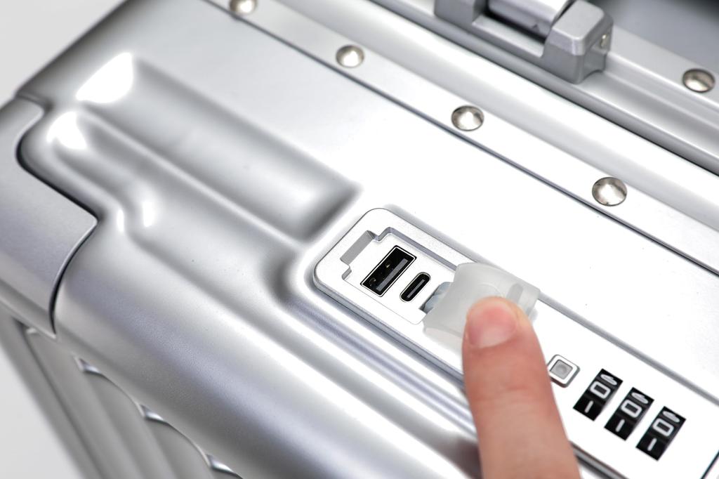 2024 Высокопрочная передняя часть с верхней ручкой для переноски с чашкой тележка для хранения компьютера с USB алюминиевая рама бесшумная двойная бизнес 4 5 M 24 дюйма функциональная!