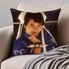 Chinese martial arts star JJackie Chan Cushion Cover Pillowcase Antidustmite Invisible Zipper Short Plush Sofa Cushion