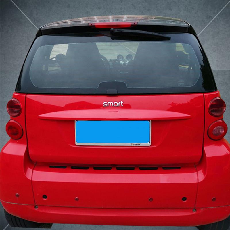 Для Old Smart fortwo 451 автомобильный задний бампер багажник задняя дверь ручка наклейка вспомогательная ручка внешнее украшение авто автомобильные аксессуары