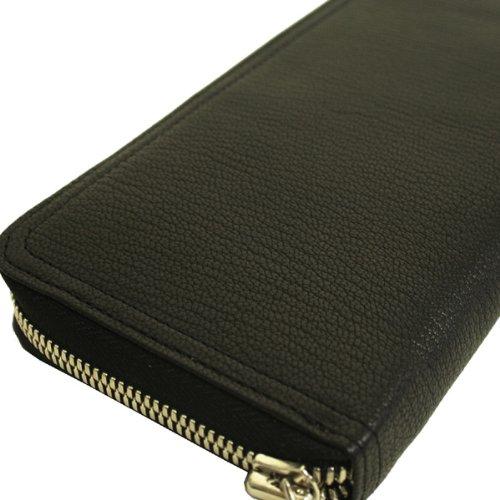 PORTER DOUBLE Длинный кошелек Черный x Оранжевый Сумка Yoshida [Porter] 129-03735 (10)