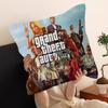 Игровой автомат Grand Theft Auto Наволочка Подушка-плед для дивана Автомобильная Наволочка для подушки Рождественский подарок 40x40см 45x45см